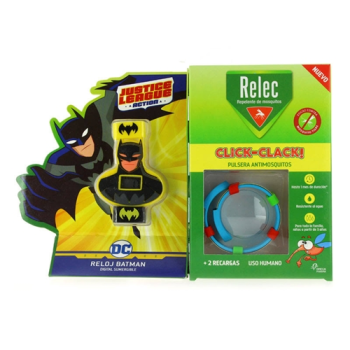 Relec pulsera antimosquitos REGALO Reloj Batman