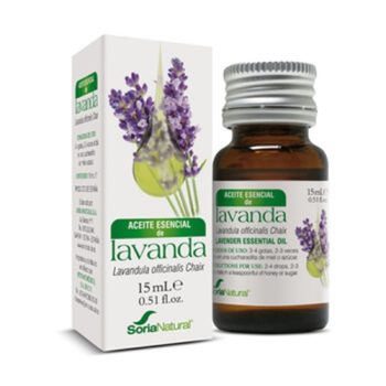 Soria Natural Aceite Esencial de Lavanda.- 15 ml.