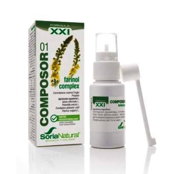 Soria Natural |Composor 1 Farinol Complex| Spray 30ml.