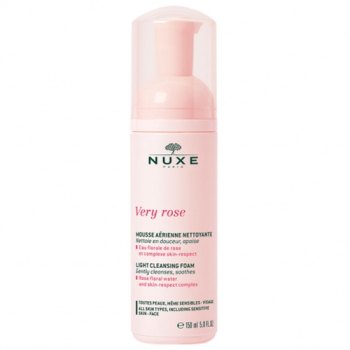 Nuxe Very Rose 150 ml, Espuma Suave Limpiadora de Nuxe.