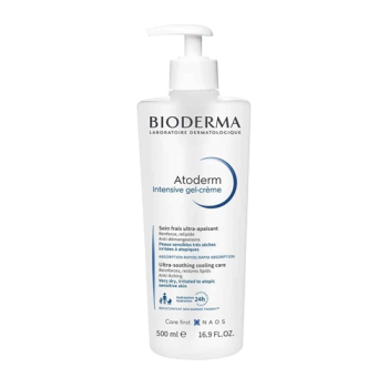 Atoderm Intensive gel-crema 500ml, Cuidado Hidratante Antipicor Ultrafresco Ultraligero.