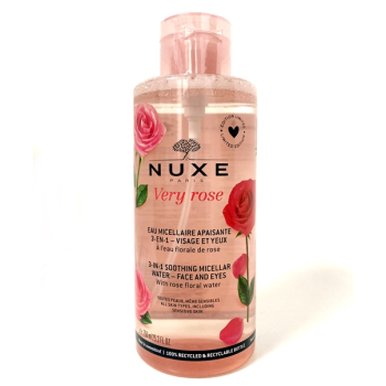 Nuxe Very Rose Agua Micelar Calamante Todo Tipo de Pieles de Nuxe.- 750 ml.