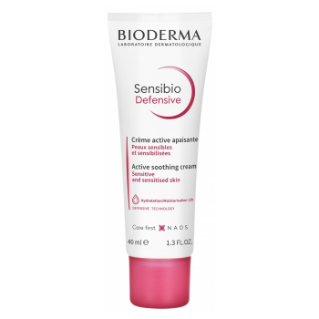 Bioderma Sensibio Defensive crema protectora y calmante piel sensible.- 40 mililitros.