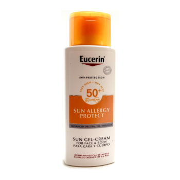Eucerin Protector Solar Allergy Protect |Crema Gel Spf50+|.- 150 ml.